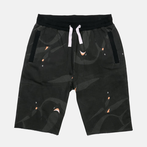 Black camo meets NatGeo in this ocean wildlife print. Express your beach... click for more information