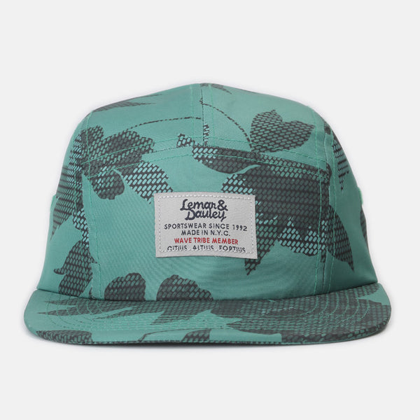 NEEDLE POINT FLORAL NYLON 5 PANEL CAMPER!