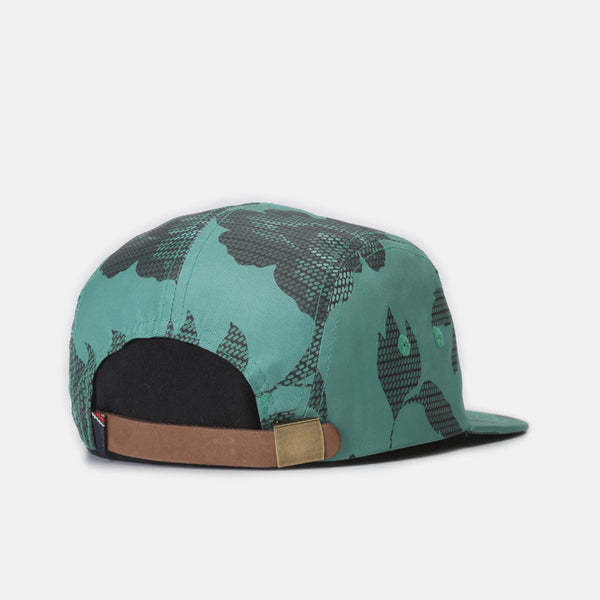 NEEDLE POINT FLORAL NYLON 5 PANEL CAMPER!