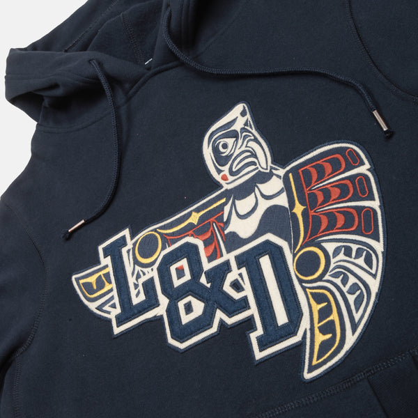 LOCKER ROOM HOODIE! [NAVY]