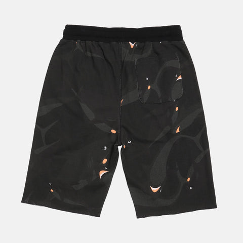 Black camo meets NatGeo in this ocean wildlife print. Express your beach... click for more information