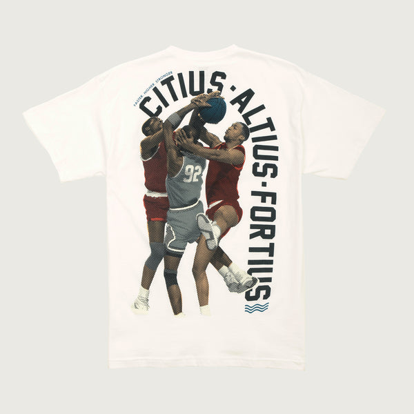 FASTER.HIGHER.STRONGER TEE! [WHITE]