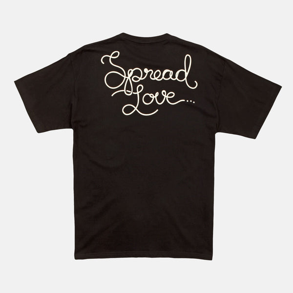 SPREAD LOVE TEE! [BLACK]